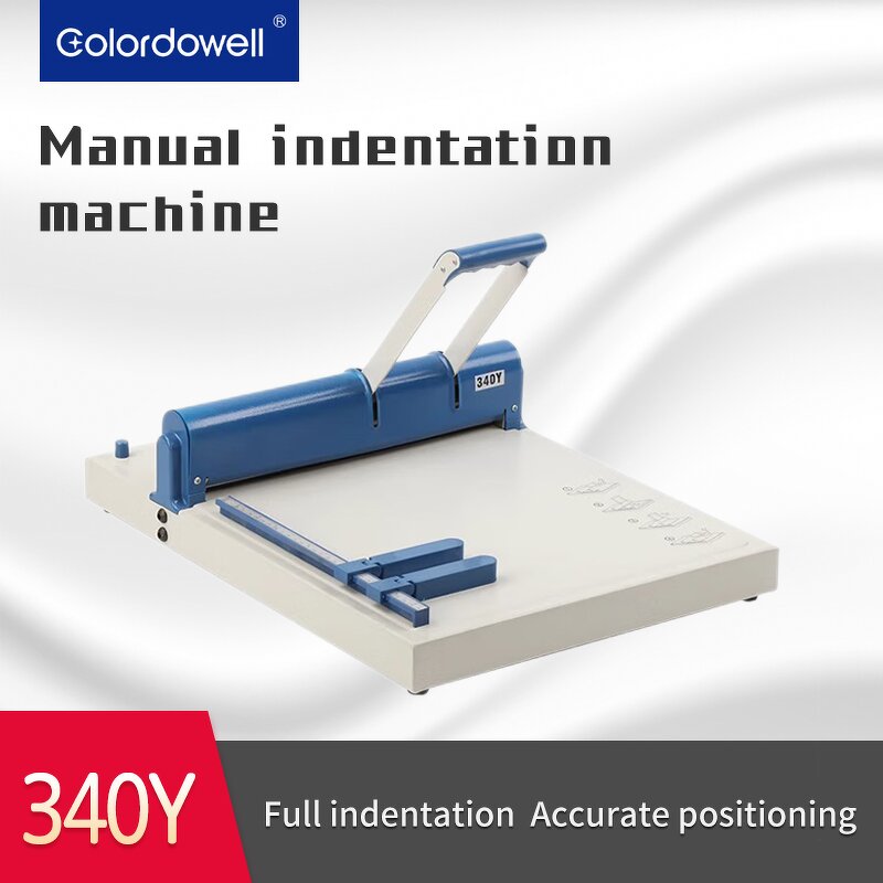 Paper Creasing Machine Manufacturer - OEM/ODM WD-340Y Desktop A4 Manual Dotted Line Creaser