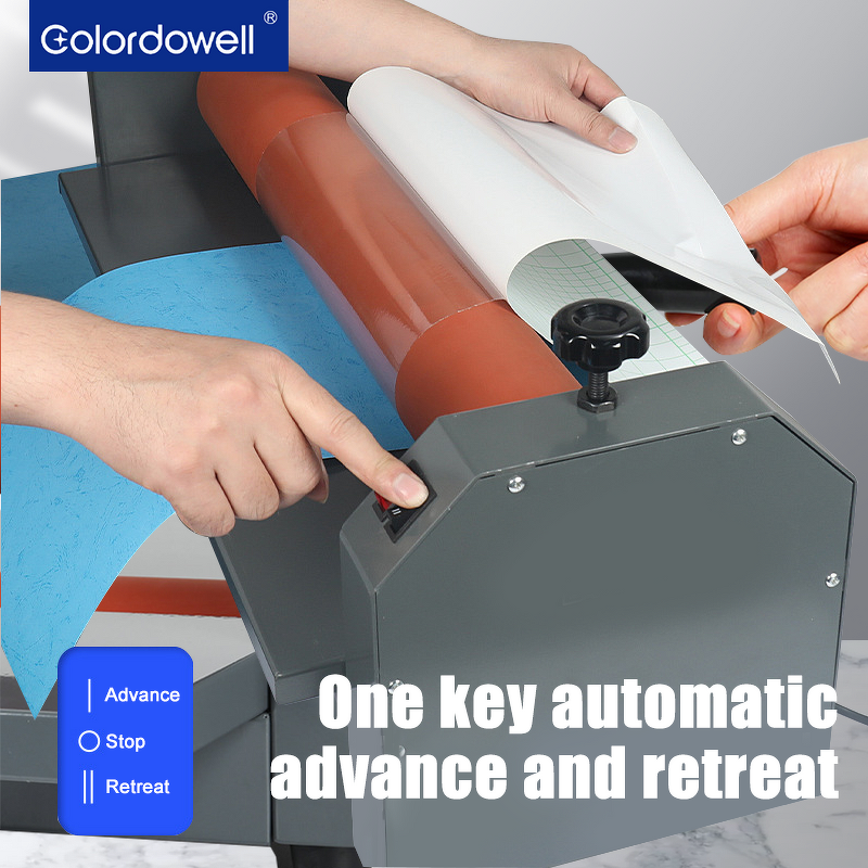 Cold Laminator Manufacturer - OEM/ODM WD-650T Desktop Electric Manual A3-A5 Laminator