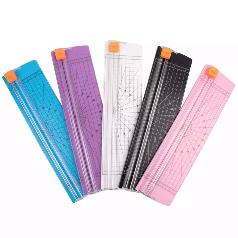 Paper Cutter Manufacturer - OEM/ODM WD-810A4 Multi Color Small Desktop Safety Trimmer