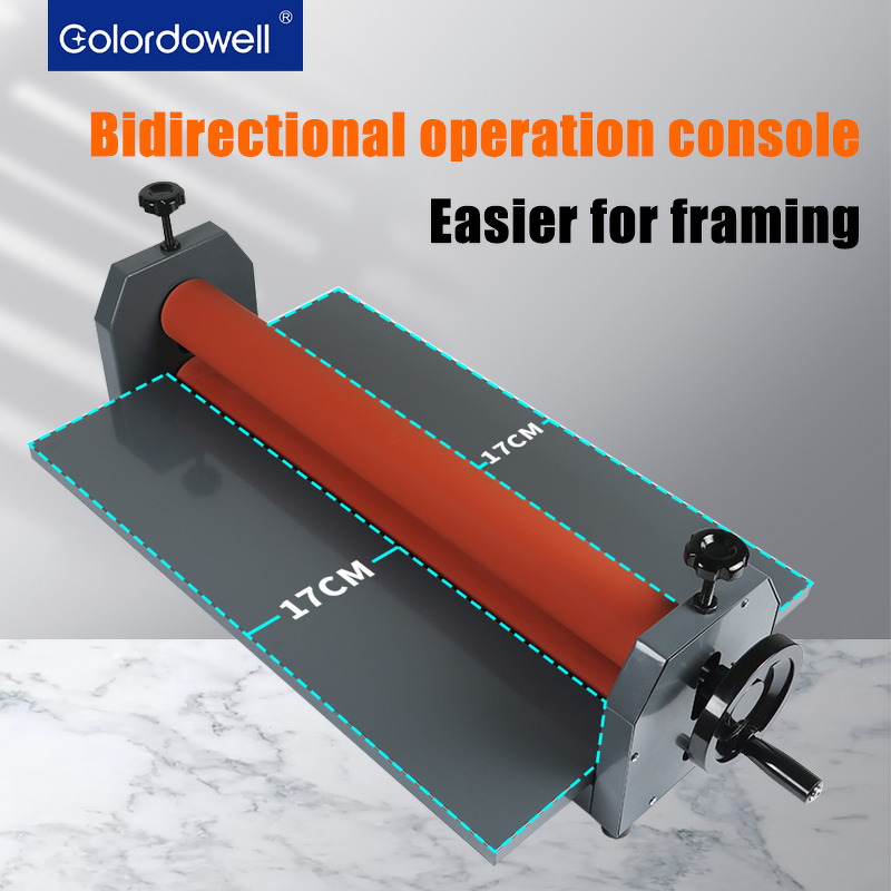 Cold Laminator Manufacturer - OEM/ODM WD-650 Desktop Manual A3-A6 Cold Roll Laminator