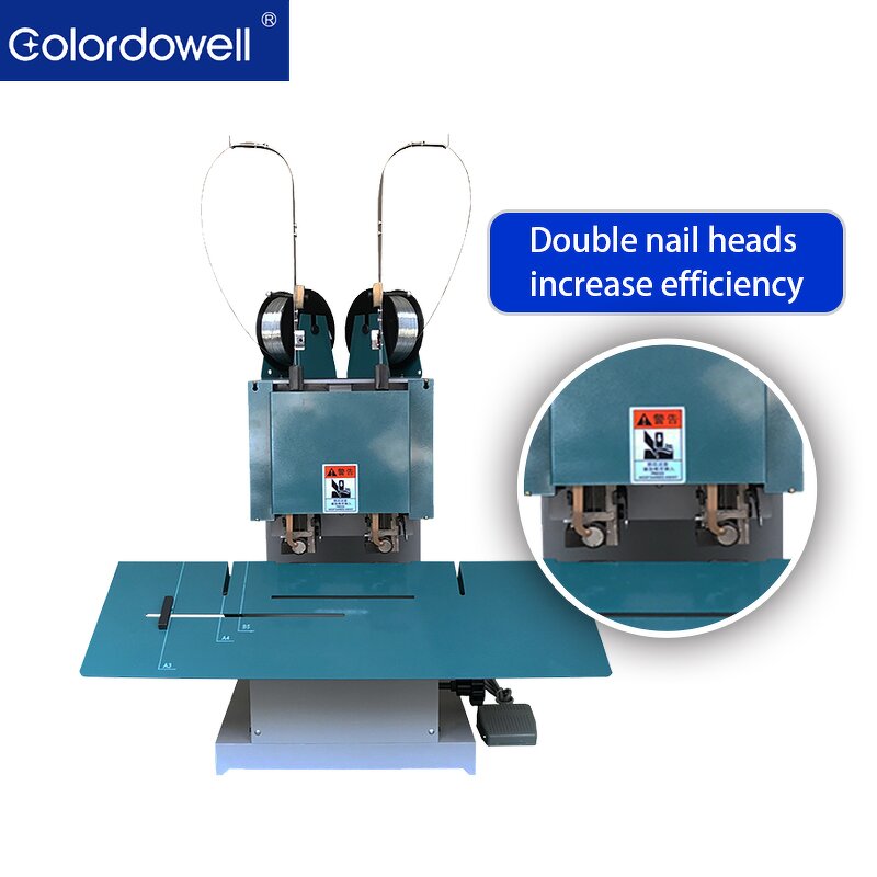 Book Binding Machine Manufacturer - OEM/ODM WD-1810C+ Digital Control Semi-Automatic Binder