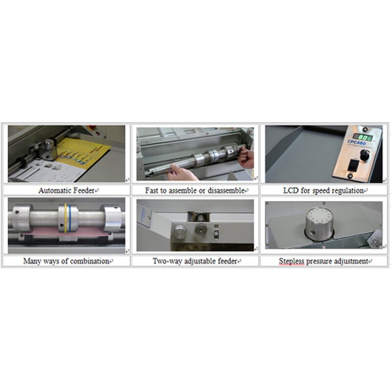 Paper Creasing Machine Manufacturer - OEM/ODM WD-CPC480A Automatic Feed Creasing Machine