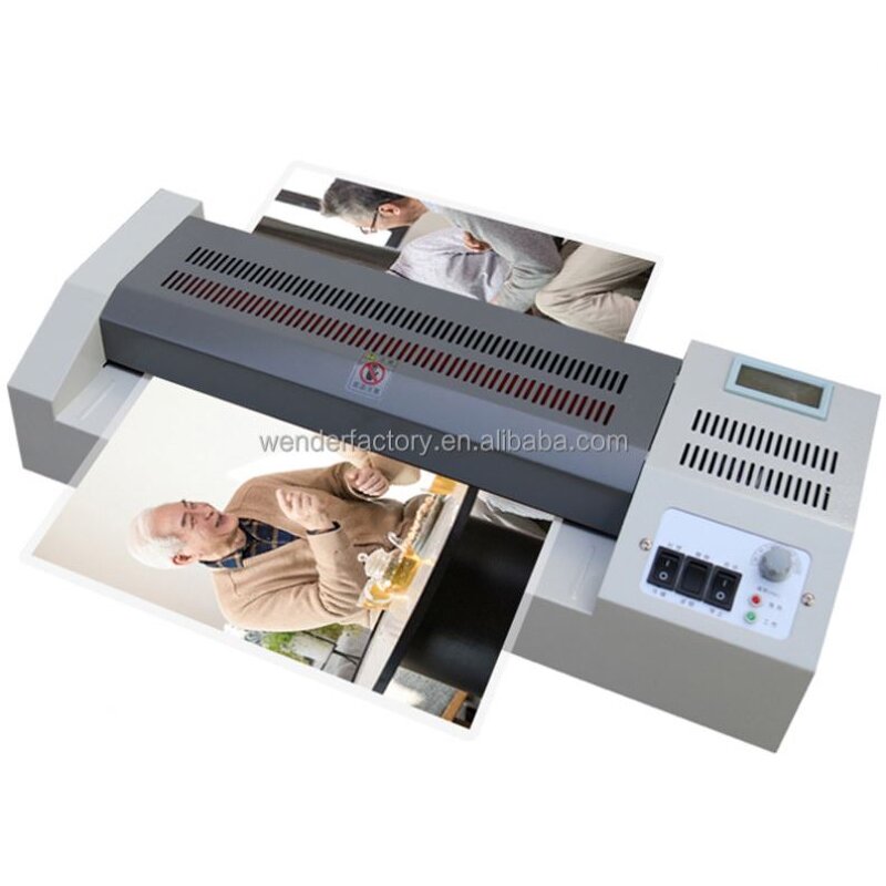 Pouch Laminator Manufacturer - OEM/ODM WD-320B Home Use 4 Roller A3 A4 Thermal Laminator