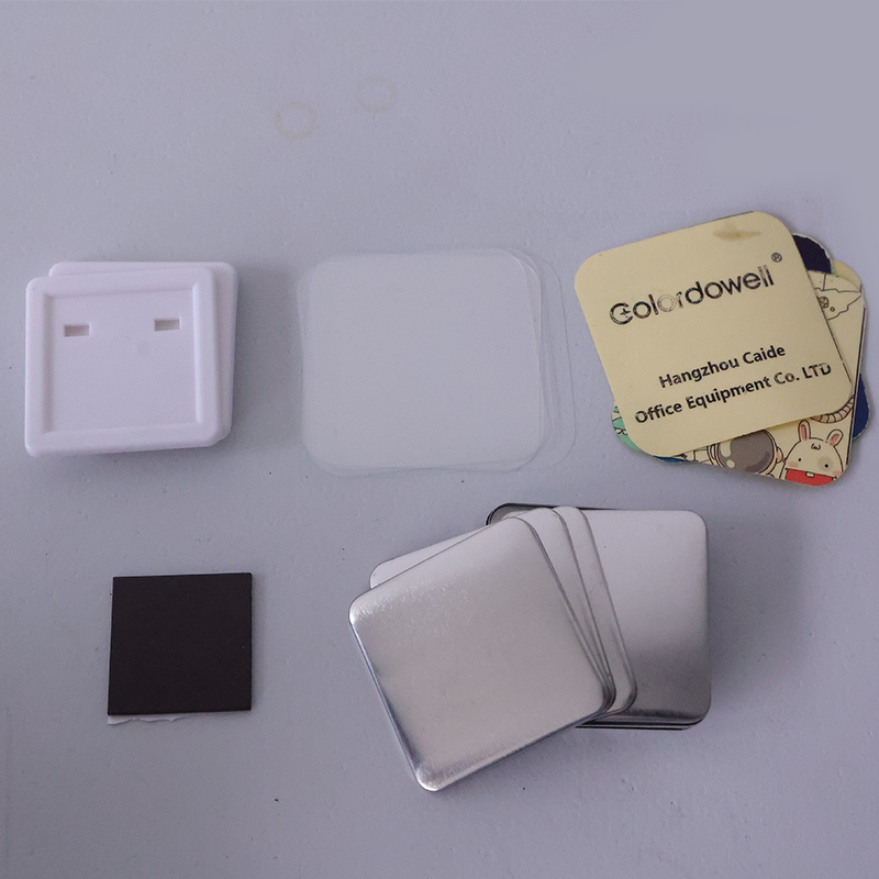 Badge Machine Kit Manufacturer - OEM/ODM Set of Magnet Machine with Cutter 100 Pcs
