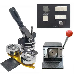 Badge Making Machine Manufacturer - OEM/ODM Square 5050mm with PVC Cutter Kit