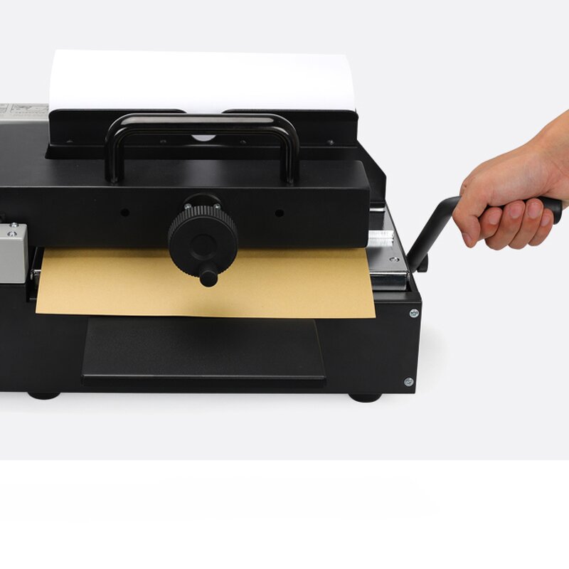 Book Binding Machine Manufacturer - OEM/ODM WD-460AC Manual Hot Melt Glue Binder