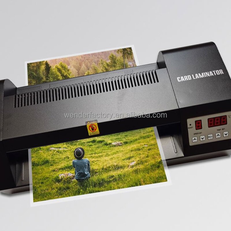 Pouch Laminator Manufacturer - OEM/ODM WD-330T Office A4 A3 Hot Cold Photo Laminator
