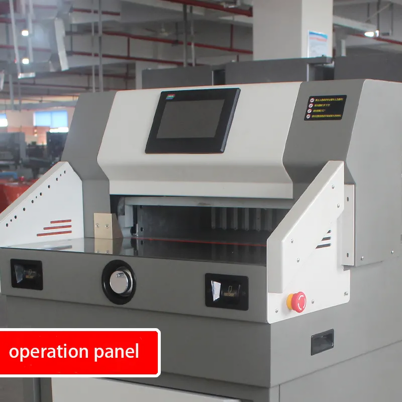 Paper Cutter Manufacturer - OEM/ODM 4606M Electric A3 A4 460mm Width Cutter
