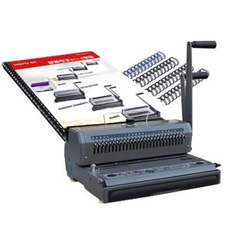 Wire Binding Machine Manufacturer - OEM/ODM WD-2006 Desktop 2:1 Manual Double Hands Binder