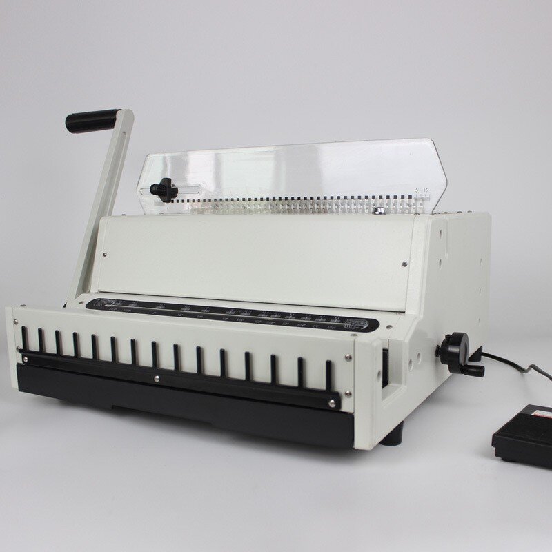 Wire Binding Machine Manufacturer - OEM/ODM WD600A 40 (3:1) Electric Double Wire Binder