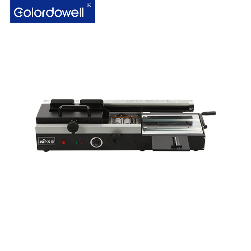 Glue Binding Machine Manufacturer - OEM/ODM WD-460AC Desktop Manual 320mm Width Binder