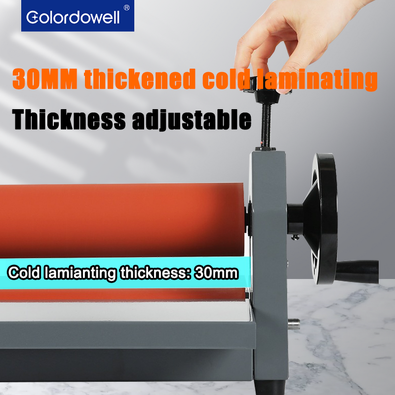 Cold Laminator Manufacturer - OEM/ODM WD-650 Desktop Manual A3-A6 Cold Roll Laminator