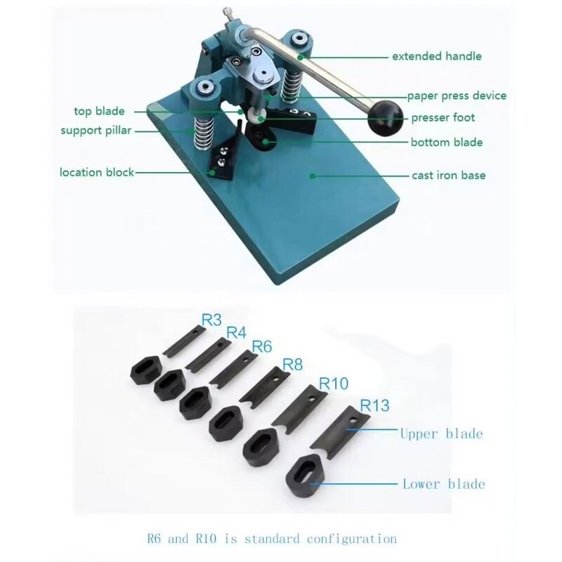 Corner Cutting Machine Manufacturer - OEM/ODM WD-30YZ User-Friendly Manual Die Cut Cutter