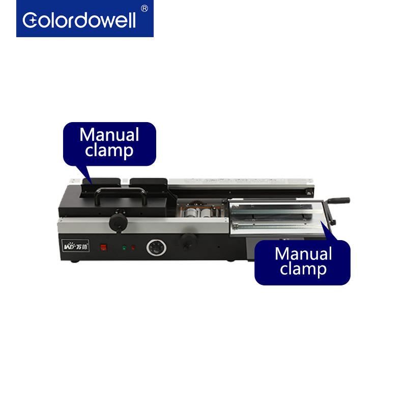 Glue Binding Machine Manufacturer - OEM/ODM WD-460AC Desktop Manual 320mm Width Binder