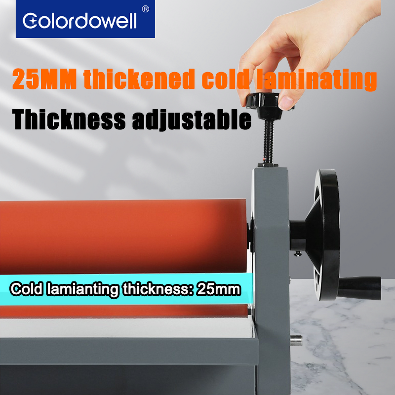 Cold Laminator Manufacturer - OEM/ODM WD-1000 A0 Size 1000mm Manual Desktop Laminator