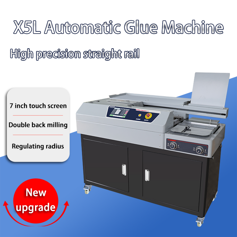Glue Binding Machine Manufacturer - OEM/ODM Smart Touch Screen A4 Automatic Binder