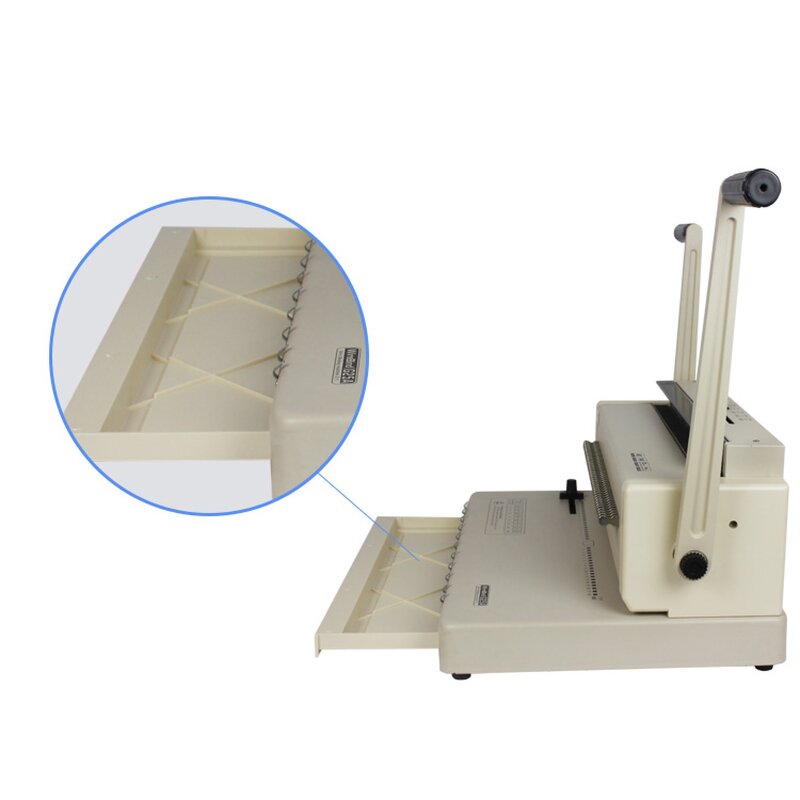 Spiral Wire Binding Machine Manufacturer - OEM/ODM F4 Size Heavy Duty 40 Holes Desk Binder