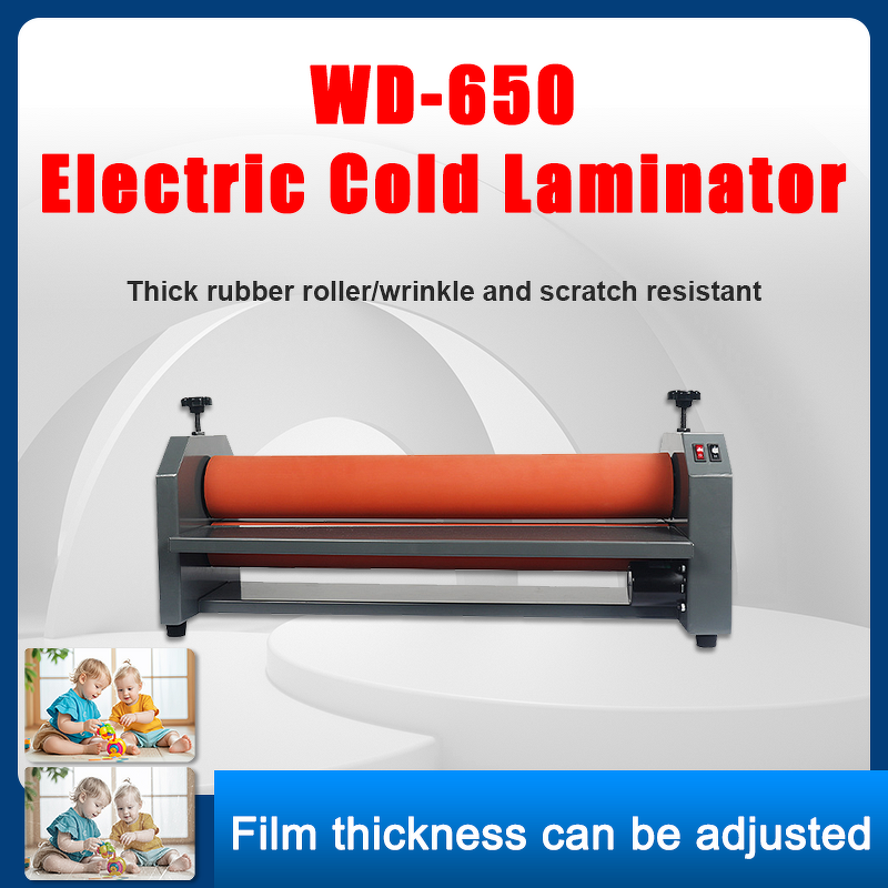 Cold Laminator Manufacturer - OEM/ODM WD-650T Desktop Electric Manual A3-A5 Laminator