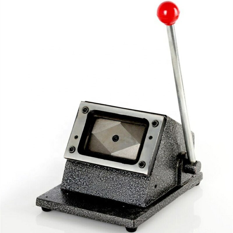 Die Cutter Manufacturer - OEM/ODM Desktop 8863mm R3 Size Manual ID PVC Card Cutter