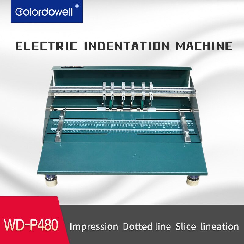 Paper Creasing Machine Manufacturer - OEM/ODM WD-P480 Electric A3 480mm Desktop Creaser