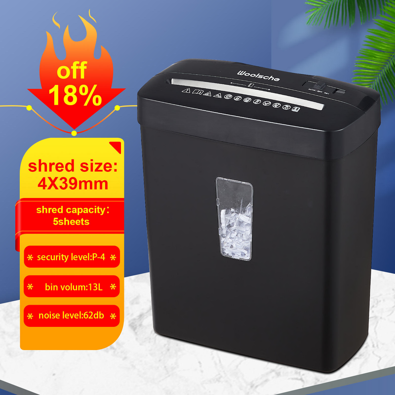 Paper Shredder Manufacturer - OEM/ODM CD222P Desktop 8 Sheet 13L Strip Cut Shredder