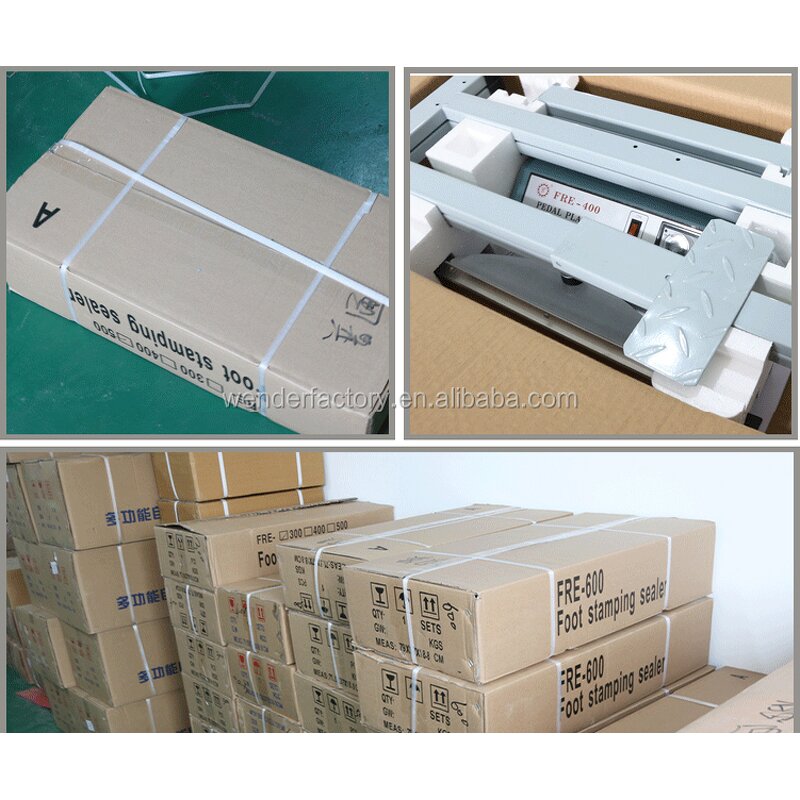 Sealing Machine Manufacturer - OEM/ODM FRE-3502 Electric Pedal 350mm Aluminum Bag Sealer