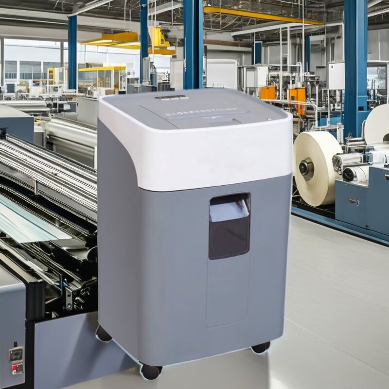 Paper Shredder Manufacturer - OEM/ODM A8215 Commercial 40L Capacity Electric Shredder
