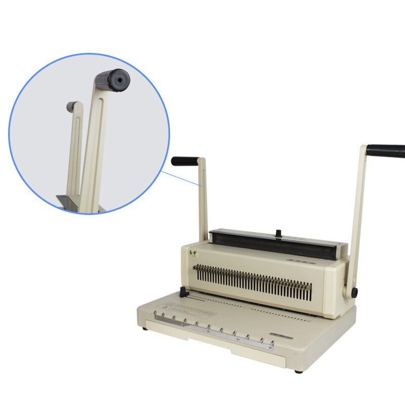 Spiral Wire Binding Machine Manufacturer - OEM/ODM F4 Size Heavy Duty 40 Holes Desk Binder
