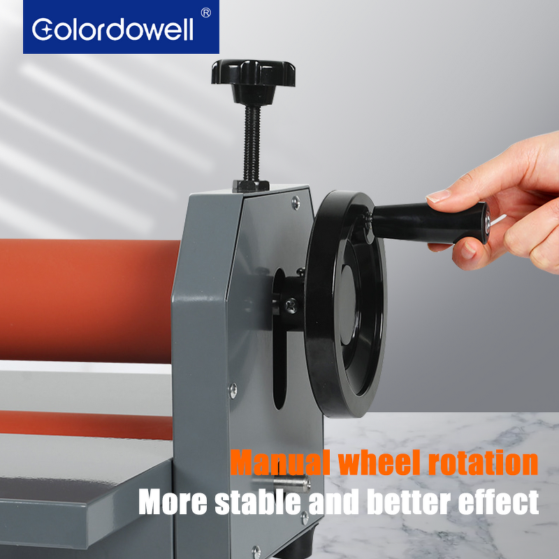 Cold Laminator Manufacturer - OEM/ODM WD-1000 A0 Size 1000mm Manual Desktop Laminator