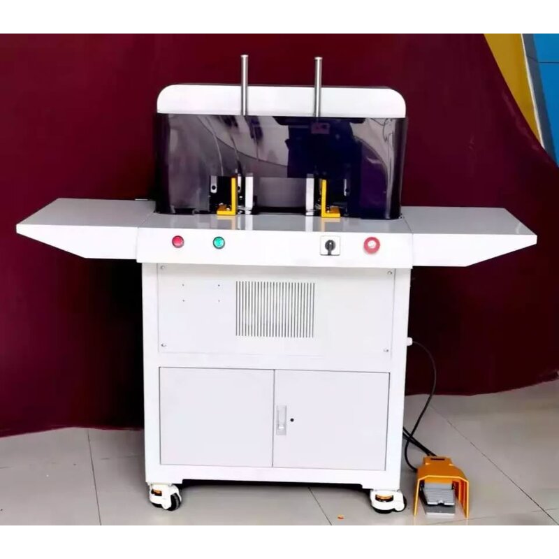 Electric Corner Cutting Machine Manufacturer - Factory Price Double Head PVC Cards Cutter