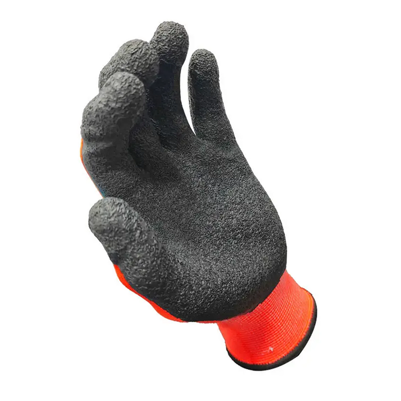 Safety Garden Gloves Factory - 13G Polyester Latex Coated Anti-Slip