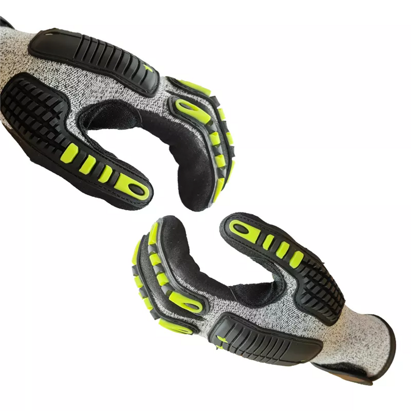 Safety Work Gloves Factory - ANSI A4 TPR Anti Impact Cut Resistant Custom