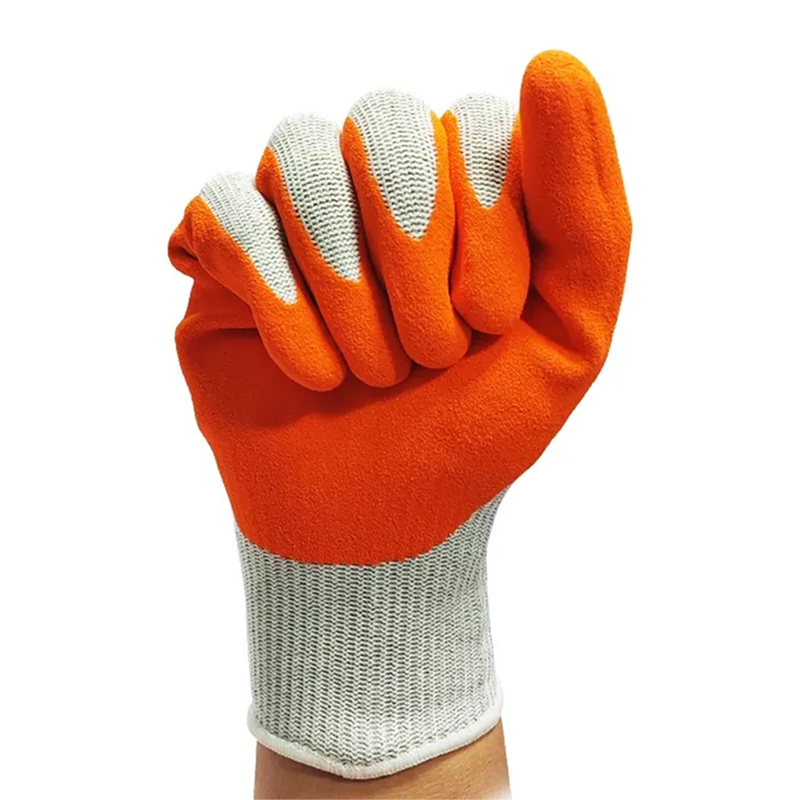 Safety Work Gloves Supplier - HPPE Nitrile Coated Cut Resistant Level 5