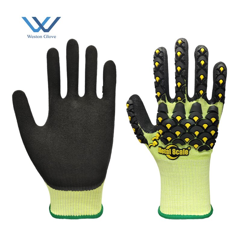 Anti Vibration Gloves Factory - TPR Impact Safety Construction