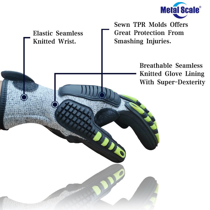 Tactical Gloves Manufacturer - TPR Anti-Cut Impact Resistant In Stock