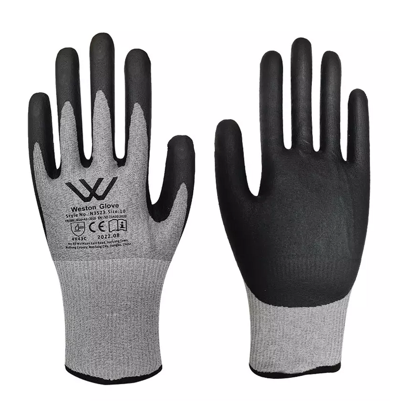 Cut Resistant Gloves Factory - 18G Level 5 Breathable Anti-Static Wholesale