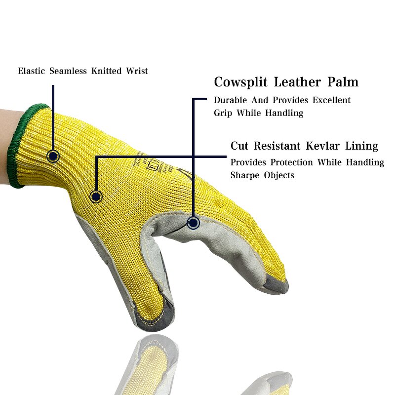 Heat Resistant Gloves Factory - Aramid Fiber Anti Heat Anti Cut