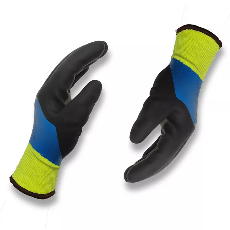 Winter Gloves Manufacturer - Nitrile Thermal Terry Insulated Waterproof