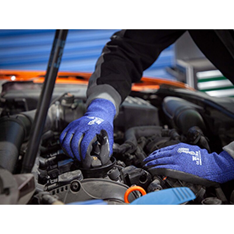 Work Safety Gloves Factory - 18G Ultra Light PU Coated Cut Resistant