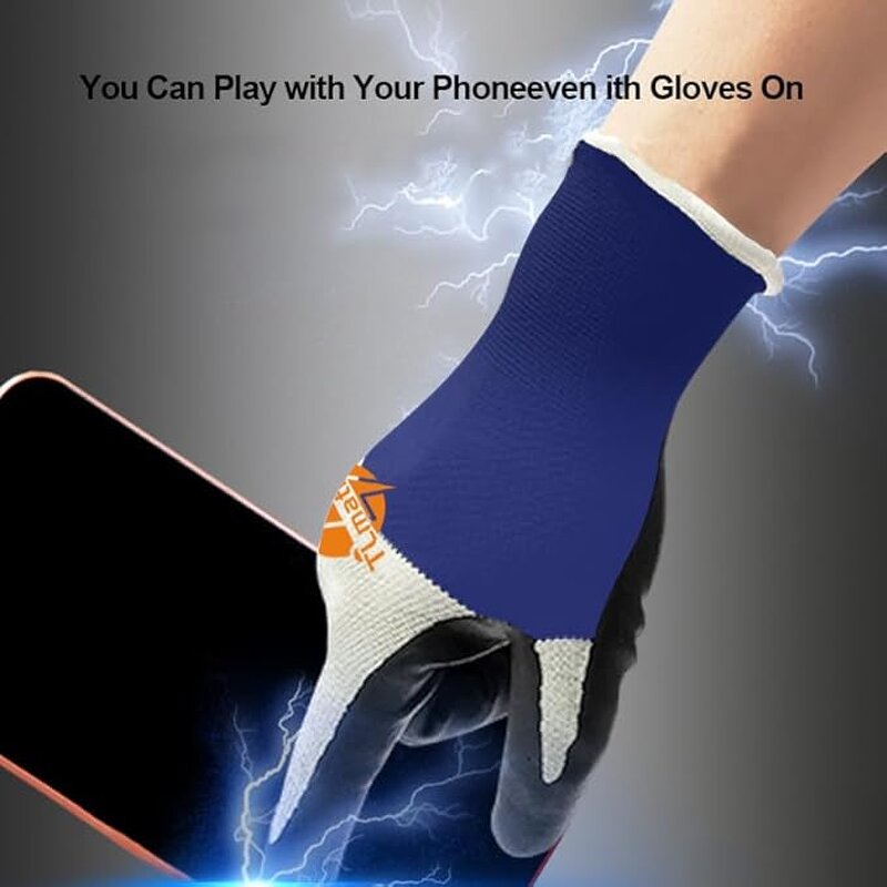 Electrician Gloves Supplier - 500V High Voltage Rubber Non-Slip