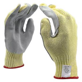 Heat Resistant Gloves Factory - Aramid Cow Leather for Grilling Welding