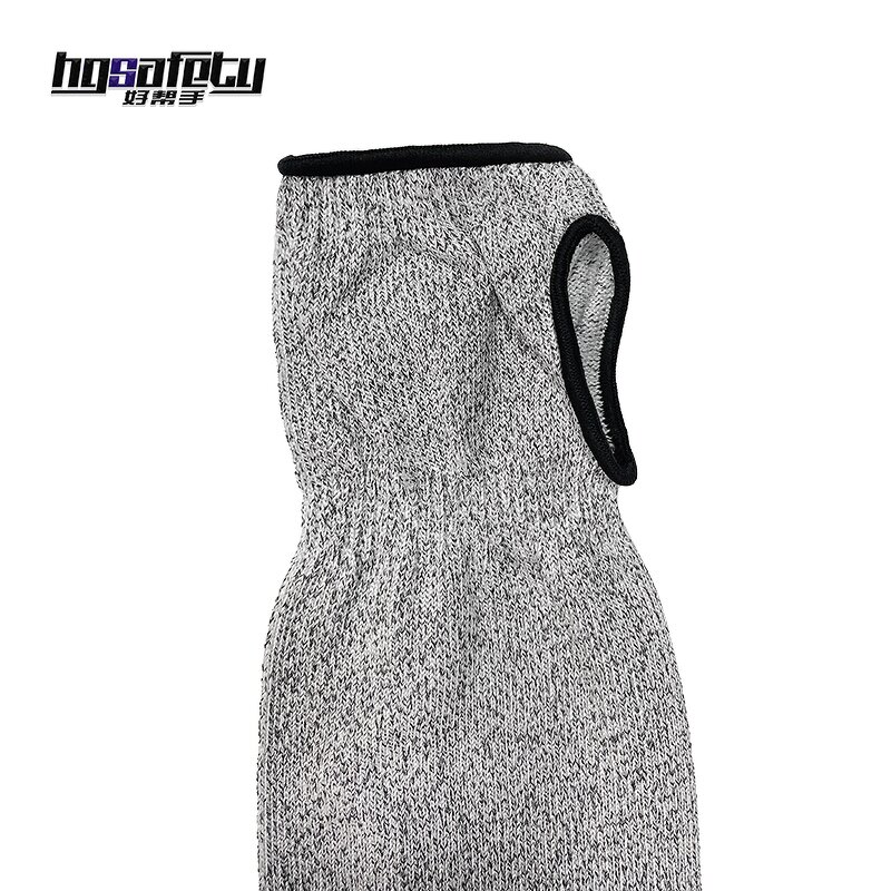 Protective Arm Sleeves Factory - 45cm HPPE Anti-Cut with Thumb Hole