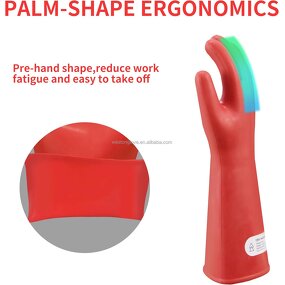 High Voltage Gloves Factory - Custom 20KV Shock Proof Insulating