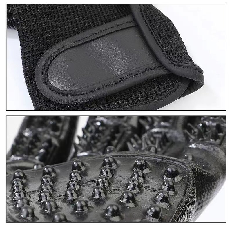 Pet Hair Remover Mitts Factory - Gentle Deshedding Bathing Massaging