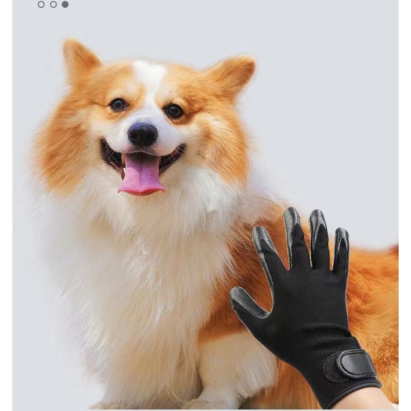 Pet Hair Remover Mitts Factory - Gentle Deshedding Bathing Massaging