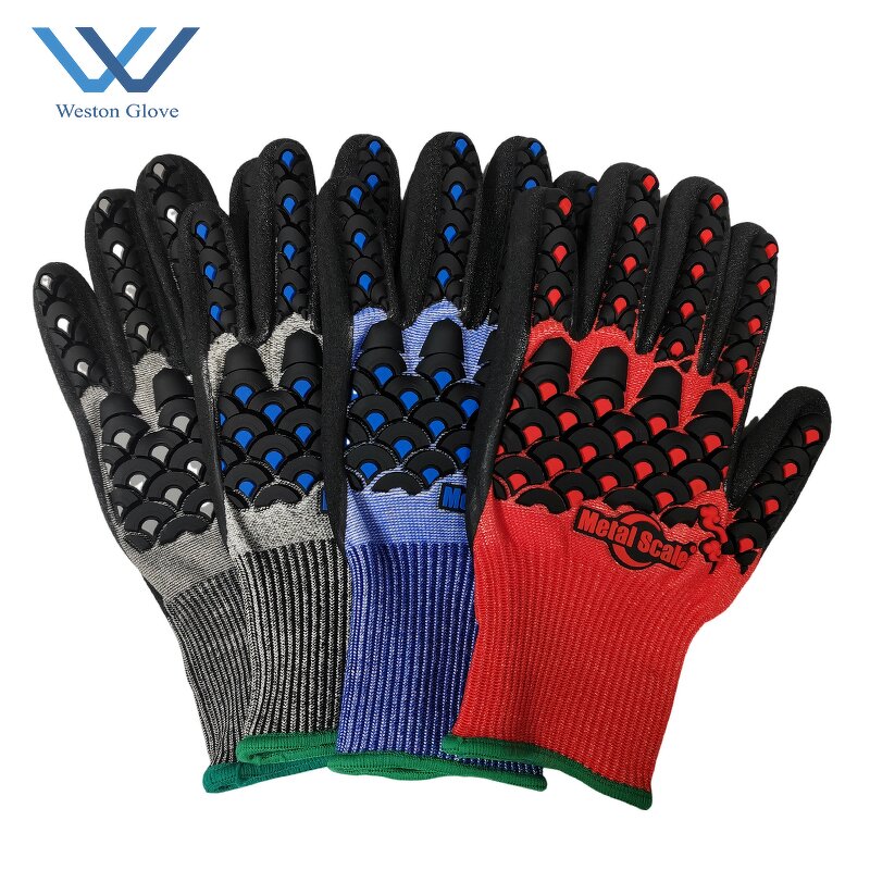 Anti Vibration Gloves Factory - TPR Impact Safety Construction