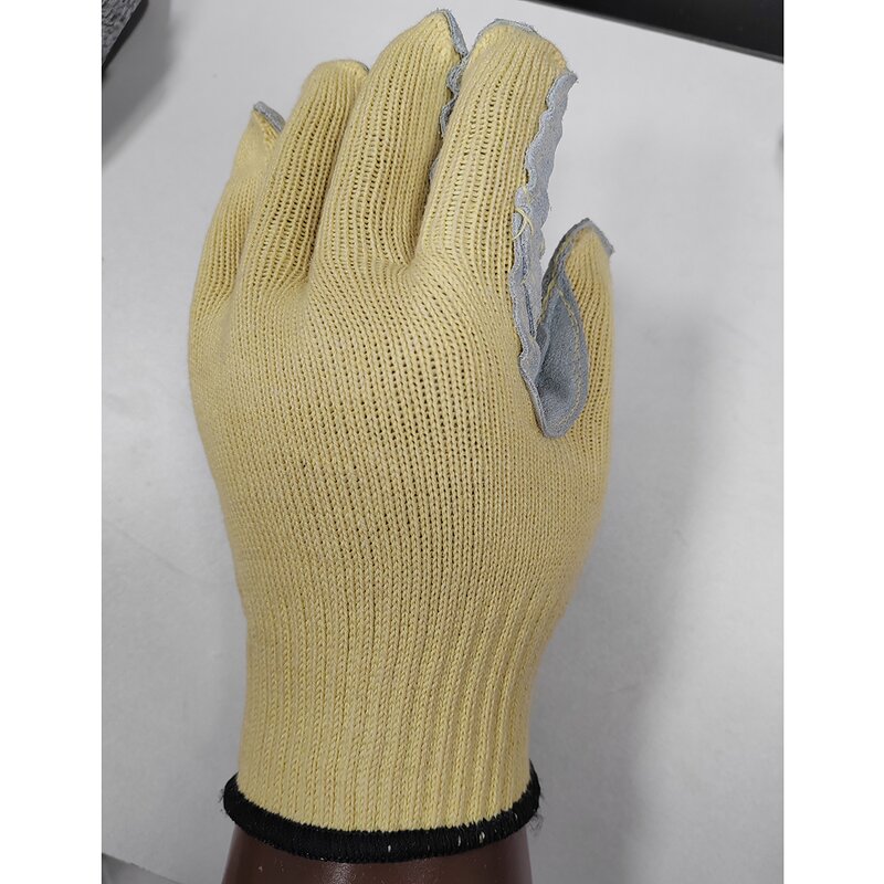 Heat Resistant Gloves Factory - Aramid Cow Leather for Grilling Welding