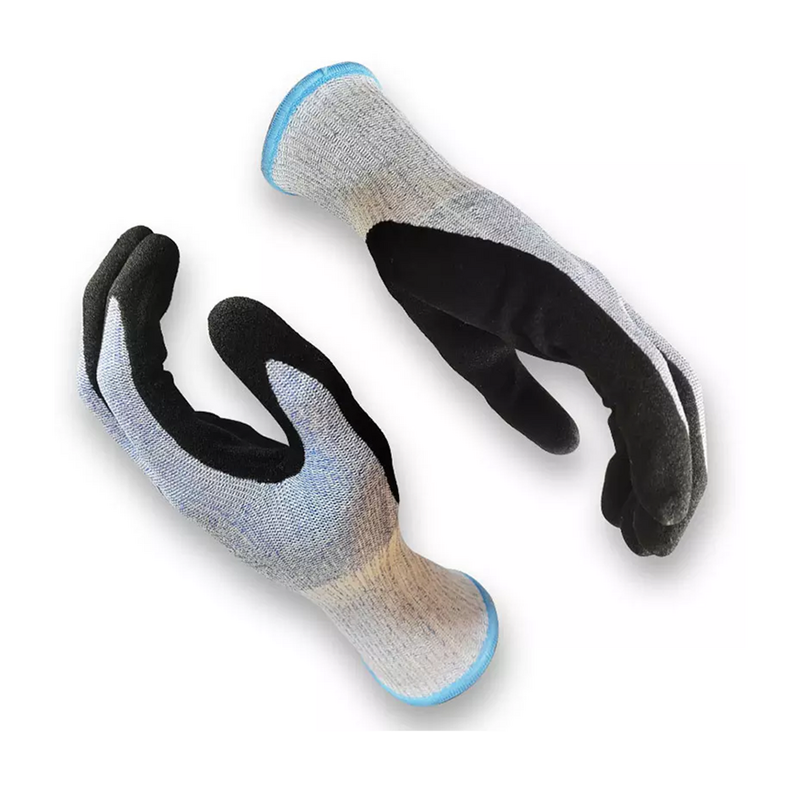 Safety Gloves Supplier - ANSI A8 A9 Metal Flex with Nitrile Coating