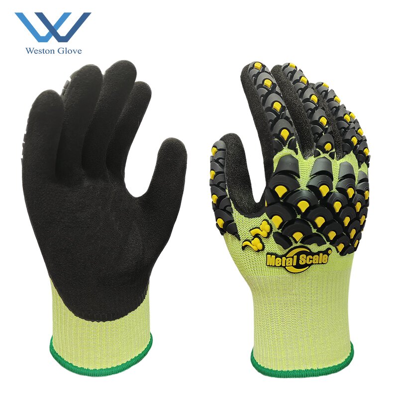 Anti Vibration Gloves Factory - TPR Impact Safety Construction