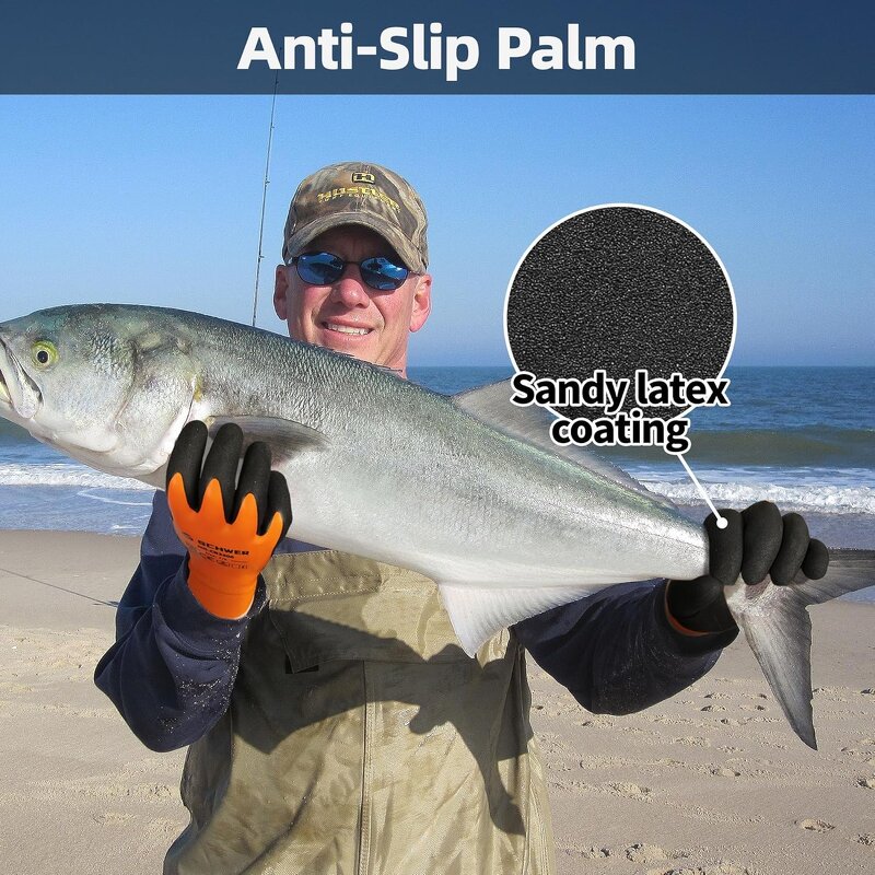 Winter Safety Gloves Manufacturer - Waterproof for Snow Ice Fishing